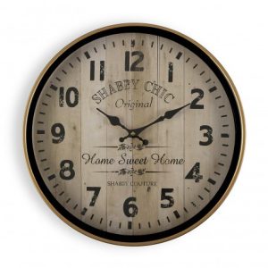 OROLOGIO DA PARETE SHABBY CHIC IN METALLO DM. 40CM