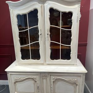 CREDENZA CON VETRINETTA IN VERO LEGNO D’EPOCA